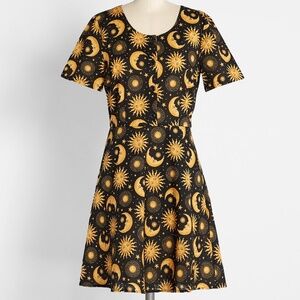 Modcloth "My Celestial Best Babydoll Dress" by Dangerfield
